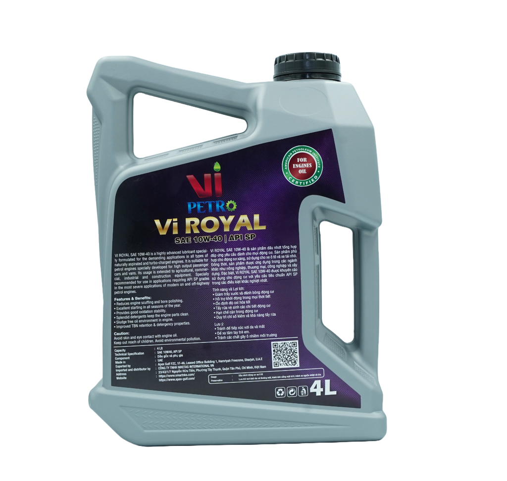 Vi PETRO Vi ROYAL SAE 10W40 API SP